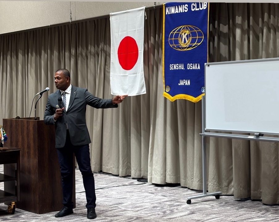 にしゃんた顧問がキワニスクラブ例会にて講話｜「外からの視点」が解き明かす日本の変遷とダイバーシティの本質